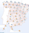 El tiempo en España (Fuente: Aemet)