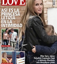 Portada de revista Love Princesa Letizia