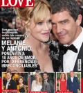 Antonio Banderas y Melanie Griffith en la revista Love de esta semana