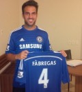 Cesc vestido del Chelsea (Foto Chelsea)