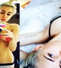 Miley Cyrus selfie