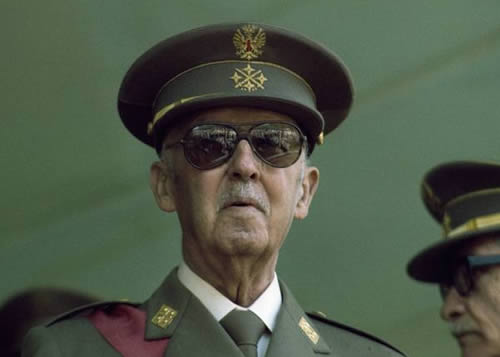 El dictador Franco
