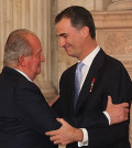 El Rey Felipe VI con su padre don Juan Carlos (Foto Casa Real)