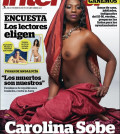 Carolina Sobe en la portada de la revista Interviu