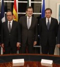 Mariano Rajoy, François Hollande, Pedro Passos Coelho y Jean-Claude Juncker (Foto Moncloa)