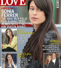 Sonia Ferrer en la portada de la revista Love