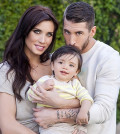 Sergio Ramos y Pilar Rubio con su hijo Sergio