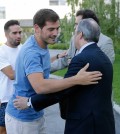 Iker con Florentino
