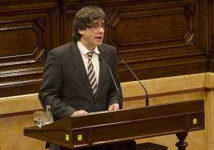 Carles Puigdemont (Foto Generalitat/Parlament)