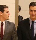 Pedro Sánchez y Albert Rivera (Foto: PSOE)