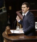 Albert Rivera en el Congreso (Foto Ciudadanos)