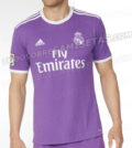 Segunda equipación del Real Madrid para la temporada 2016/2017