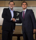 Rajoy se reúne con Albert Rivera en el Congreso de los Diputados (Foto: PP)