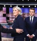 Macron y Le Pen, en el debate final