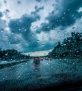 temporal lluvia coche